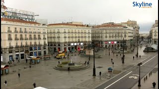 🔴 Recorded live footage from Puerta del Sol in Madrid  Spain  Live Cameras from the world [upl. by Jackson]