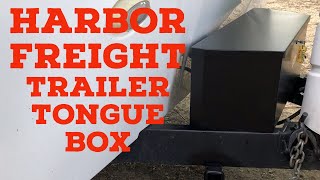 Harbor Freight Utility Trailer Build DIY utilitytrailer [upl. by Jaquiss]