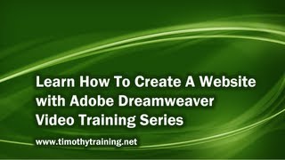 1  Introduction to Dreamweaver Tutorial CS5 [upl. by Akerdna257]