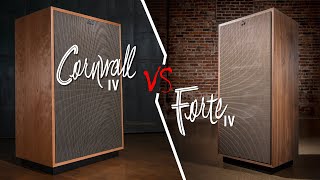 Klipsch Cornwall IV VS Forte IV [upl. by Kanter]