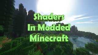 How to install Shaders into FTB Revelations  Works similarly for all Modpacks [upl. by Anauqes]