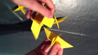 Origami cómo hacer una estrella de papel [upl. by Kaasi437]