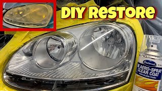 The BEST Guide to Restore Headlights PERMANENTLY [upl. by Etnad267]