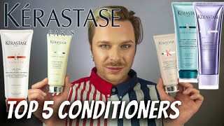 KERASTASE TOP 5 CONDITIONERS  Best Conditioners For All Hair Types  Best High End Conditioner [upl. by Alroi779]