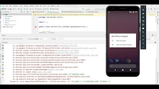 Android Studio Error  javalangNoClassDefFoundError Invalid descriptor VLPATAL Exception main [upl. by Crysta442]