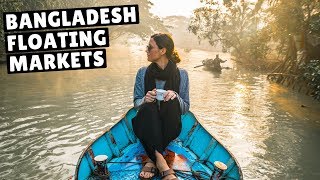 BANGLADESH IS SURPRISINGLY BEAUTIFUL incredible floating market [upl. by Naasah]