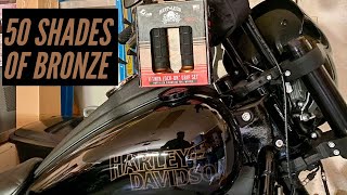 NEW ODI grips How to Install Grips on a Harley Low Rider S [upl. by Drewett959]