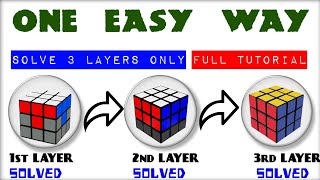 Rubiks Cubes Solved In Easy Way Step By Step  Hindi  3 by 3 cube puzzle solution  Milikstudy [upl. by Nerrot]