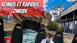 Romus et Rapidus Onride  Parc Astérix [upl. by Tichon431]