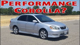 2006 Toyota Corolla XRS  Not your typical Corolla [upl. by Neetsirhc]