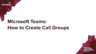 Microsoft Teams How to Create Call Groups [upl. by Coady]