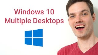 How to use Multiple Desktops on Windows 10 [upl. by Alin]