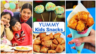 3 Yummy SNACKS Recipe for KIDSTEENAGERS  CookWithNisha [upl. by Aitnahc560]