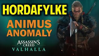 Hordafylke Animus Anomaly Puzzle Solution  Assassins Creed Valhalla [upl. by Turk]