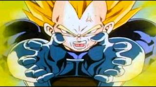 DBZ Cell vs Vegeta Vegeta Uses Final Flash Best Dub [upl. by Ahsinelg925]