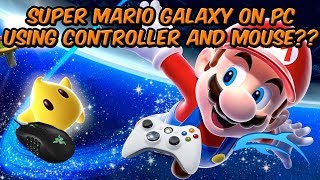 DOLPHIN EMULATOR MOUSE AND CONTROLLER SETUP SUPER MARIO GALAXY CONTROLLS [upl. by Upshaw]