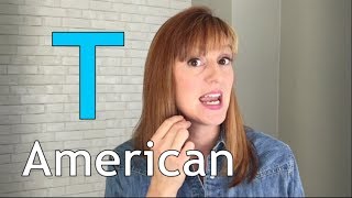 American Accent Training  American T  Flap T [upl. by Ness]