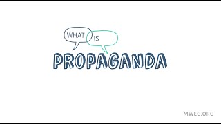 What is Propaganda [upl. by Nilatak]