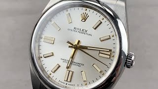 Rolex Oyster Perpetual 124300 41mm  1243000001 [upl. by Muns922]