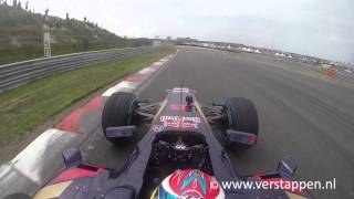 Max Verstappen vs Jos Verstappen exclusive onboard footage at Italia a Zandvoort 28062015 [upl. by Oscar429]