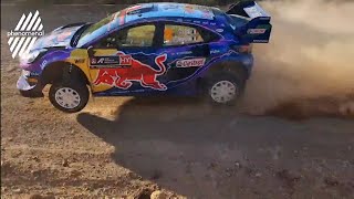 WRC Acropolis Rally Greece 2022 ss24 Loutraki highlights [upl. by Neils]