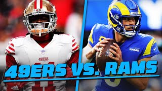 49ers vs Rams Game Preview  PFF [upl. by Nohtanoj]