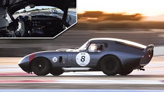 AC Cobra Daytona Coupé OnBoard at Circuit Paul Ricard  Ford 289 V8 Engine Sound [upl. by Eliezer]