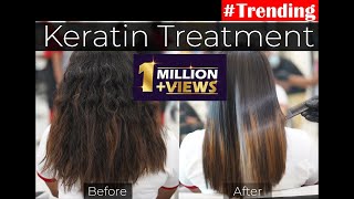 Keratin Treatment  Salon Zero [upl. by Icul119]