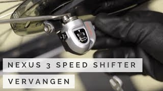 Shimano Nexus 3 speed shifter vervangen [upl. by Anayet]