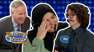 Nice people BAD ANSWERS Part 4  Family Feud Canada [upl. by Island]