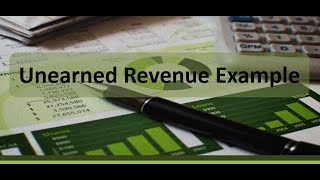 Adjusting Entry Example Unearned Revenue [upl. by Yna742]