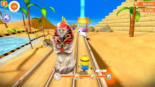 Despicable Me Minion Rush  The Pyramids Gameplay [upl. by Arayc]