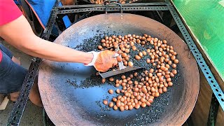 Roasting Castanas  Chestnut  Street Food Philippines [upl. by Godrich]