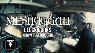 MESHUGGAH  Clockworks Drum Playthrough w Tomas Haake [upl. by Akenit963]