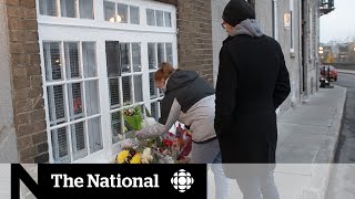 Friends colleagues remember victims of Quebec City sword attack [upl. by Hefter]