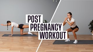 8Minute PostPregnancy Workout [upl. by Tongue13]