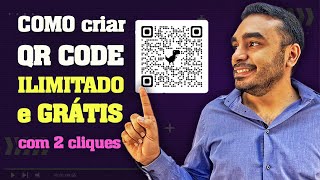 Como Criar QR Code GRÁTIS  Com LEITURA ILIMITADA [upl. by Russi]