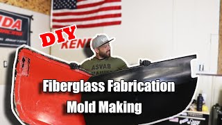 DIY Racecar Mold and Fiberglass Fabrication Build Your Own Aero [upl. by Ereynihc390]