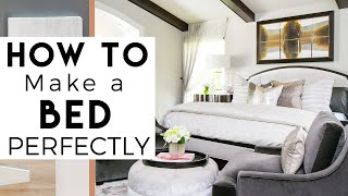 How to Make A Bed  Interior Design [upl. by Barfuss434]