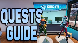 How To Do The WinterfestShip It Express Snapshot Quests [upl. by Easter]