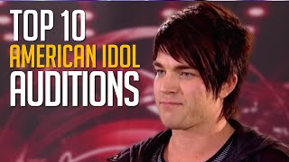 10 Most Memorable American Idol Auditions EVER [upl. by Aerdnaek791]