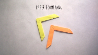 How to make Boomerang [upl. by Atinrahc]