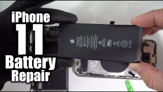 How to Teardown amp Replace the Battery on a iPhone 11 [upl. by Vitoria]