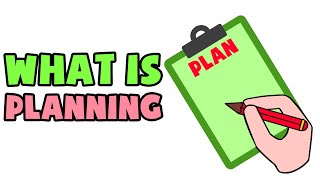 What is Planning  Explained in 2 min [upl. by Namad]