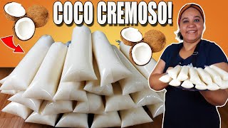 Geladinho de Coco Cremoso FAÇA E VENDA MUITO [upl. by Menedez]