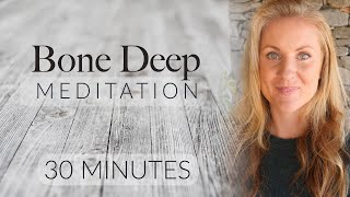 30 Minute Bone Deep Breathing Meditation and Fullbody Relaxation [upl. by Ojimmas917]