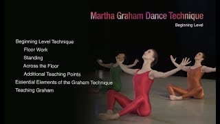 Martha Graham Dance Technique Beginning Level [upl. by Shaner898]