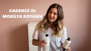 CADENCE İLE MOBİLYA BOYAMA  Vernik Uygulaması Nasıl Yapılır [upl. by Ahcsim11]