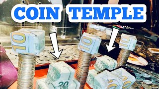 COIN TEMPLE Inside The High Limit Coin Pusher Jackpot ASMR [upl. by Jay]