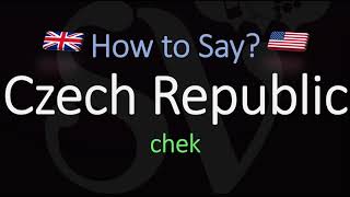 How to Pronounce Czech Republic CORRECTLY Meaning amp Pronunciation [upl. by Ahseyk773]